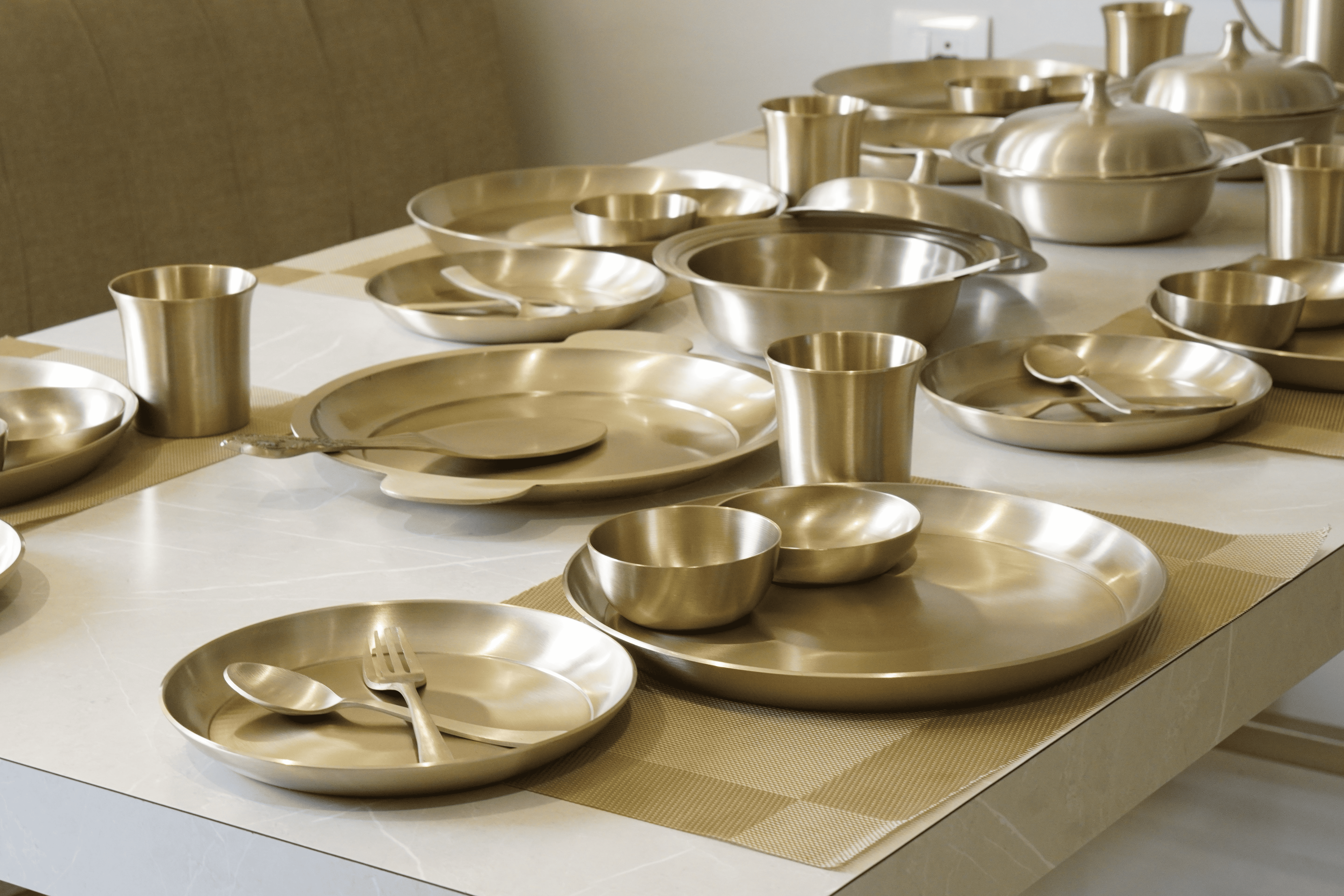 Kansa dining set